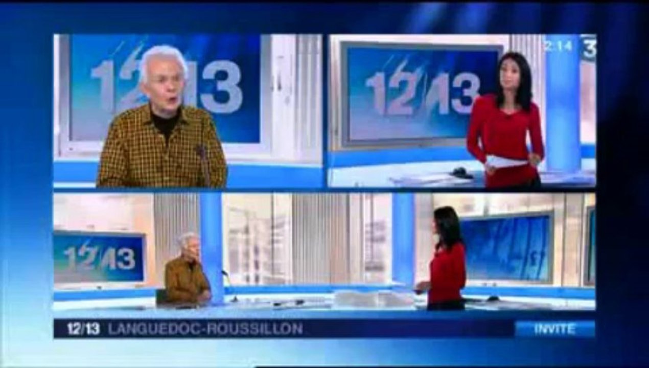 Daniel Villanova Journal France 3 12-13 L-R 10 janvier 2014