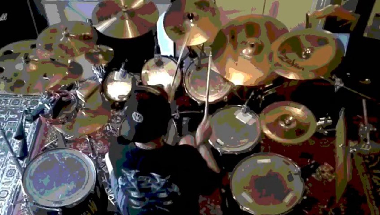 Flying Colors Drum Cover - Infinite Fire