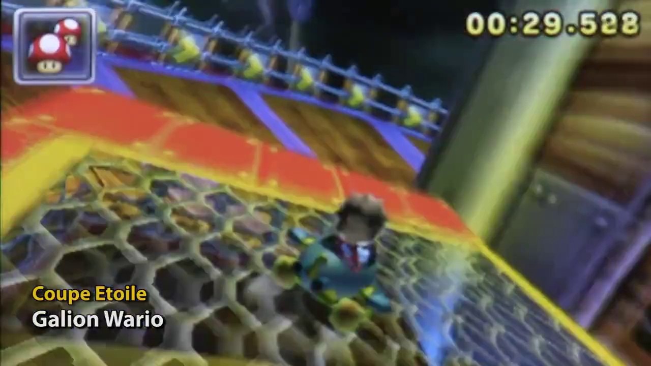 Mario Kart 7 - Raccourcis Galion Wario