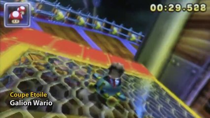 Mario Kart 7 - Raccourcis Galion Wario