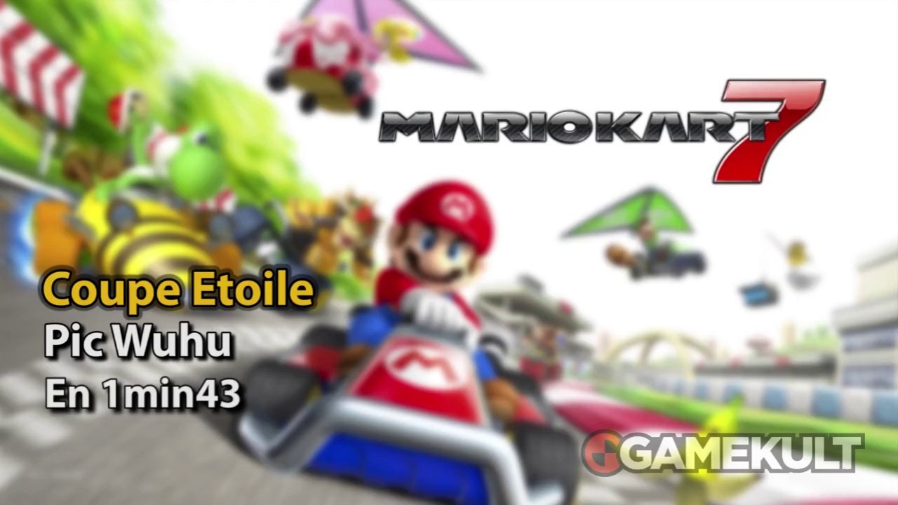 Mario Kart 7 - Raccourcis Pic Wuhu