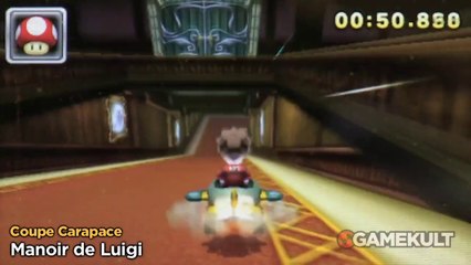 Mario Kart 7 - Raccourcis Manoir de Luigi