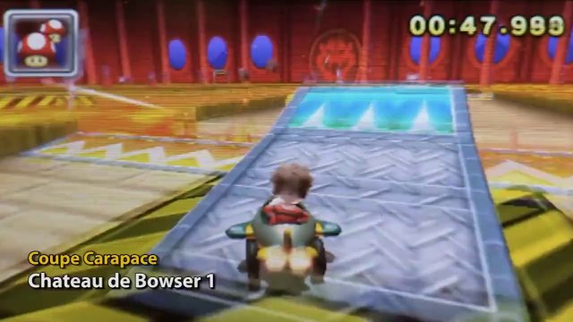 Mario Kart 7 - Raccourcis Château de Bowser 1