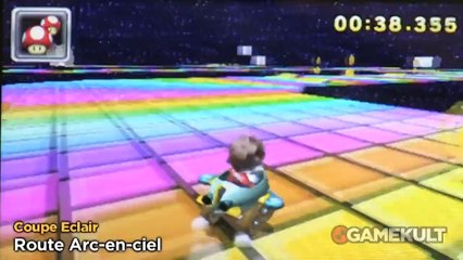 Mario Kart 7 - Raccourcis Route Arc-en-Ciel (Rétro)