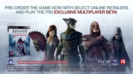 Assassin's Creed : Brotherhood - Trailer Multijoueur E3 2010