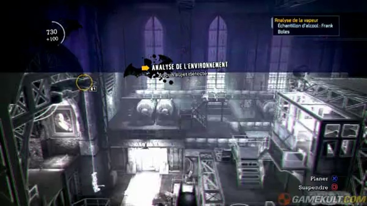 Batman : Arkham Asylum - Game of the Year Edition - Suspendu à un fil