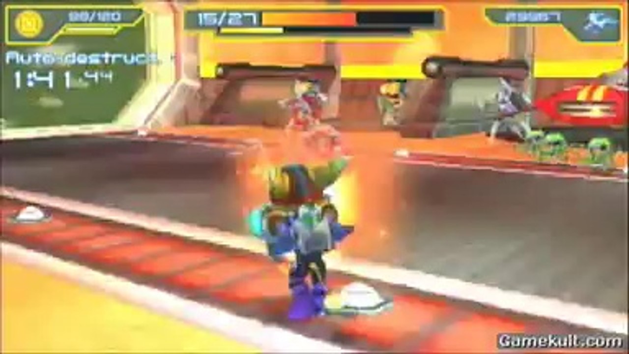 Ratchet and Clank : la taille ça compte - Crochetage façon Jet Set Radio