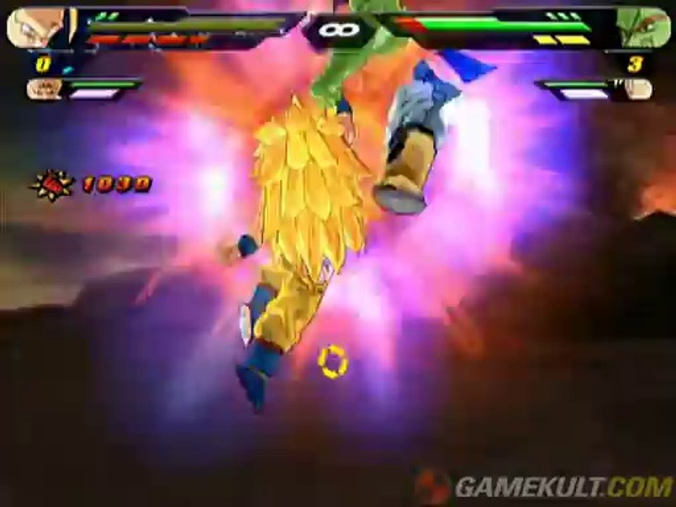 Dragon Ball Z : Budokai Tenkaichi 2 - Sangoku Super Sayajin 3 au finish