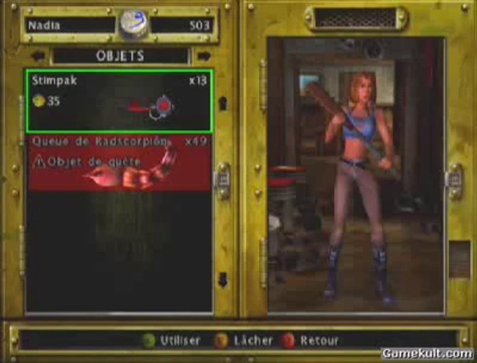 Fallout : Brotherhood of Steel - Baseball d'intérieur