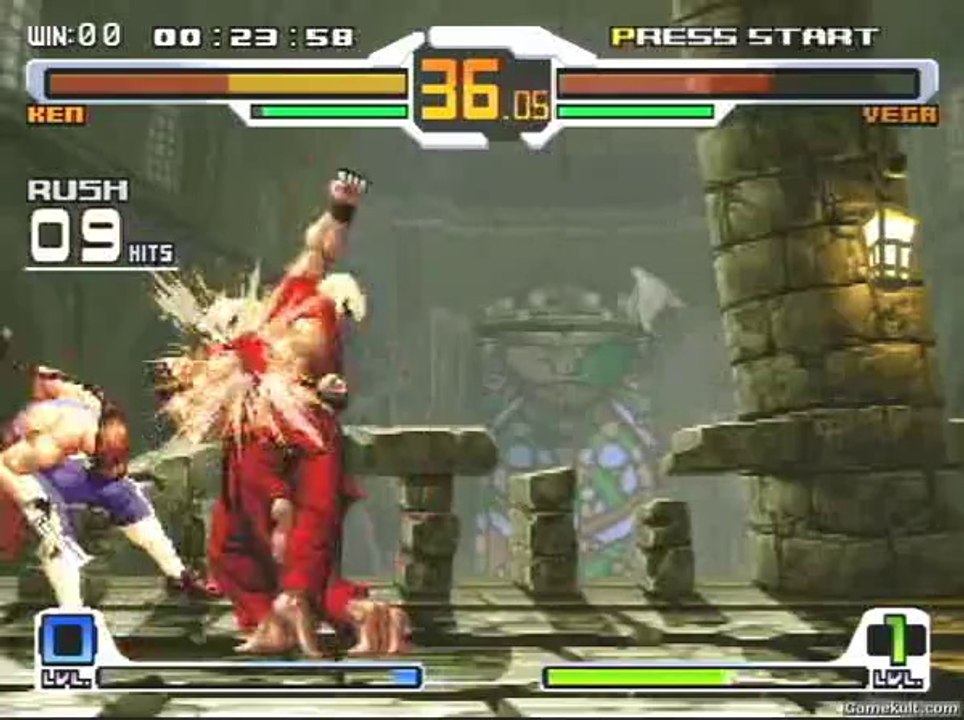 SNK vs. Capcom - Violent Ken à l'oeuvre