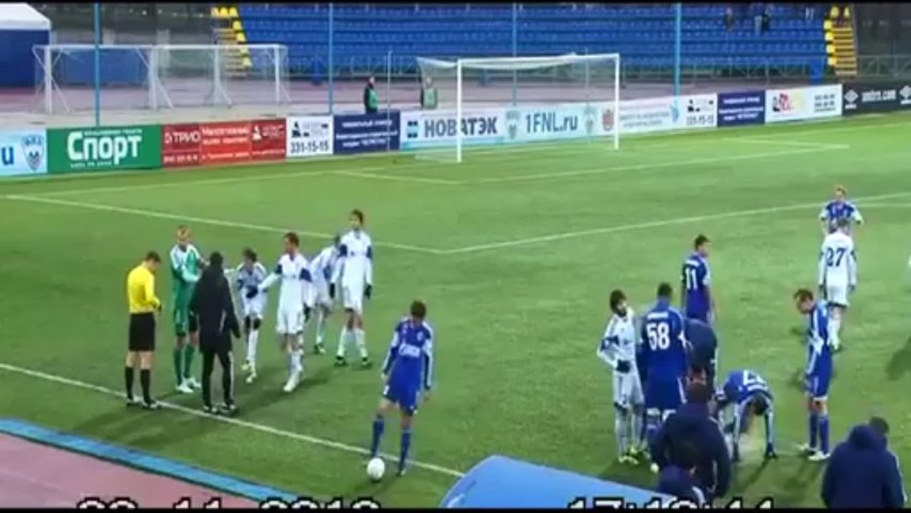 ФНЛ-13-14. 25 тур. Динамо СПб — Газовик. Обзор матча