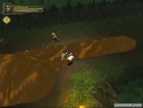 Baldur's Gate : Dark Alliance II - Elfe nécromancien contre corbeaux