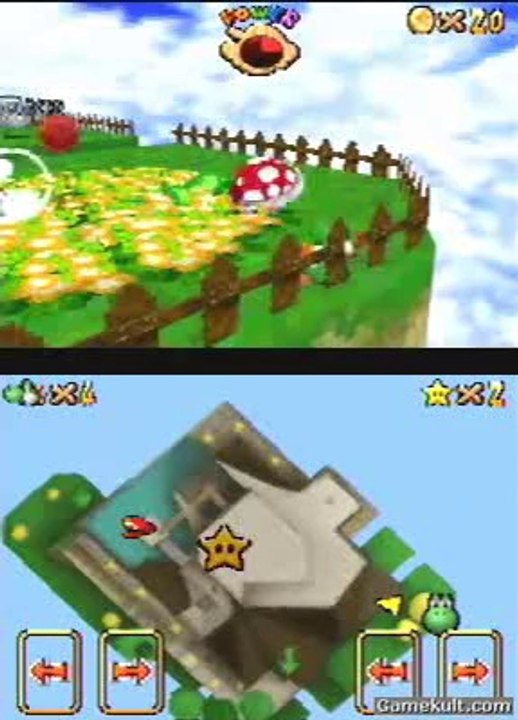 Super Mario 64 DS - Yoshi explore