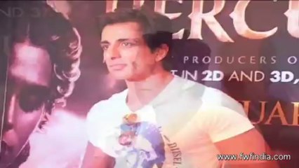 SONU SOOD AT PC OF HOLLYWOOD MOVIE  THE LEGEND OF HERCULES