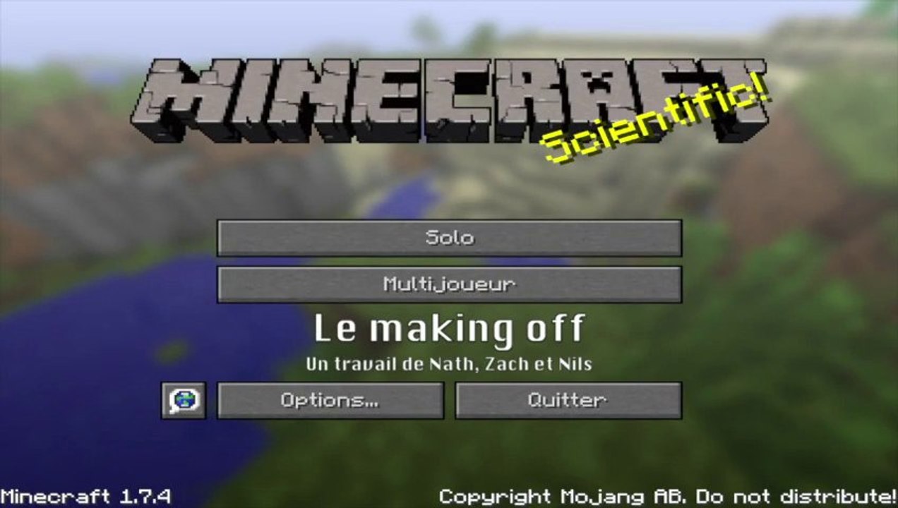 BONNE ANNEE 2014 Making off