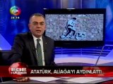 ALİAĞA BELEDİYESİ'NDEN ATA'YA SAYGI RÖLYEFİ