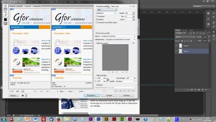 L'outil tranches de photoshop