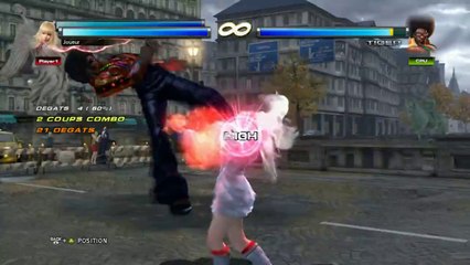 Tekken Tag Tournament 2 - Lili sous la pluie à Paris