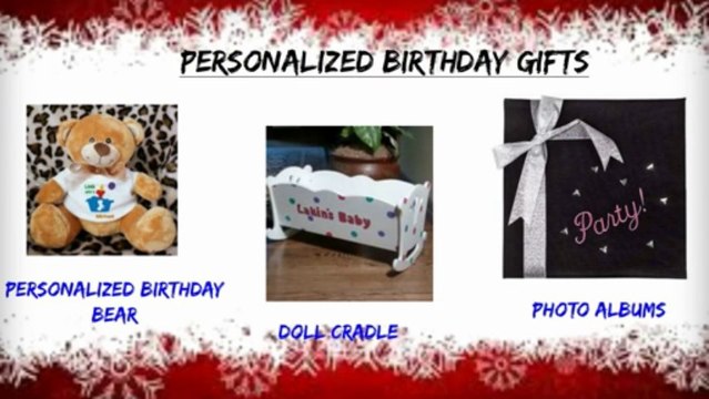 Personalized Birthday Gifts