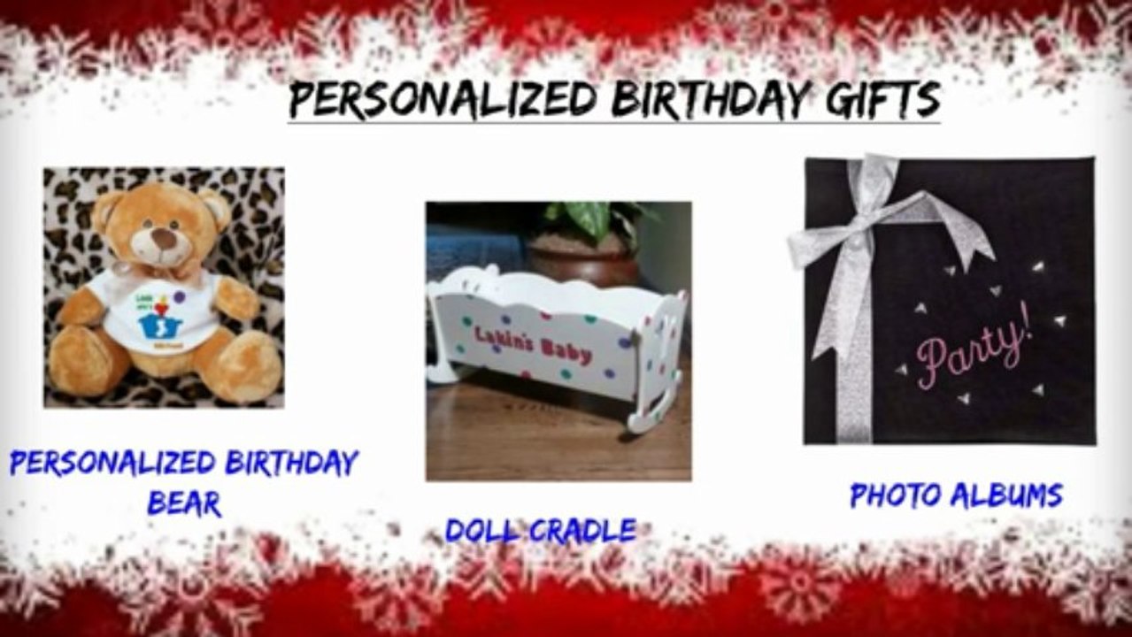 Personalized Birthday Gifts