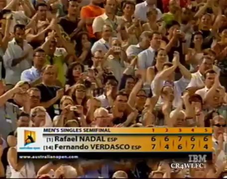 Rafael Nadal - Fernando Verdasco Australian Open 2009 Highlights