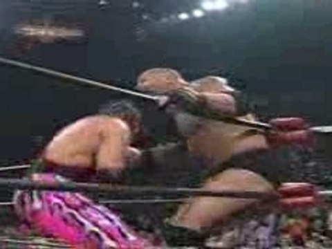 WCW - Goldberg vs Bret Hart
