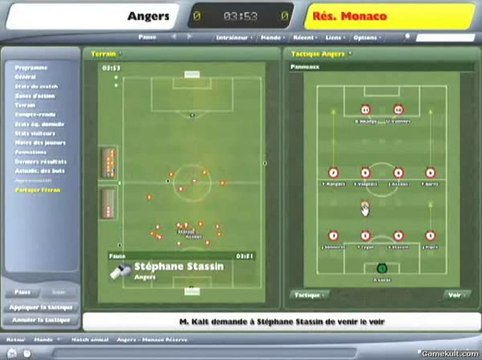 Football Manager 2006 - Angers-Monaco
