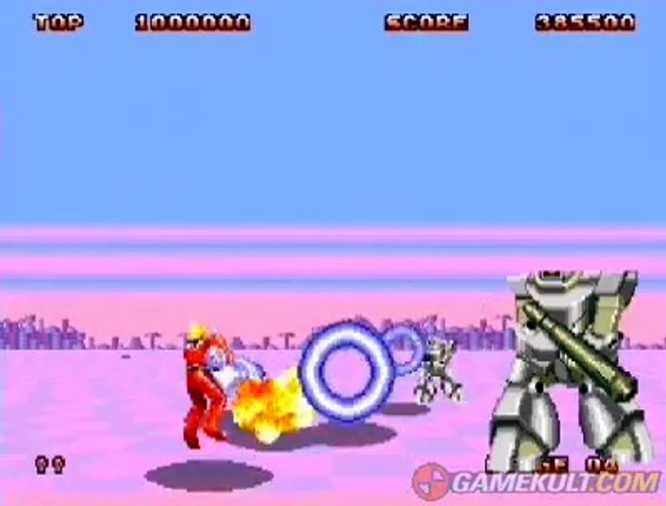 Space Harrier II - Robot City