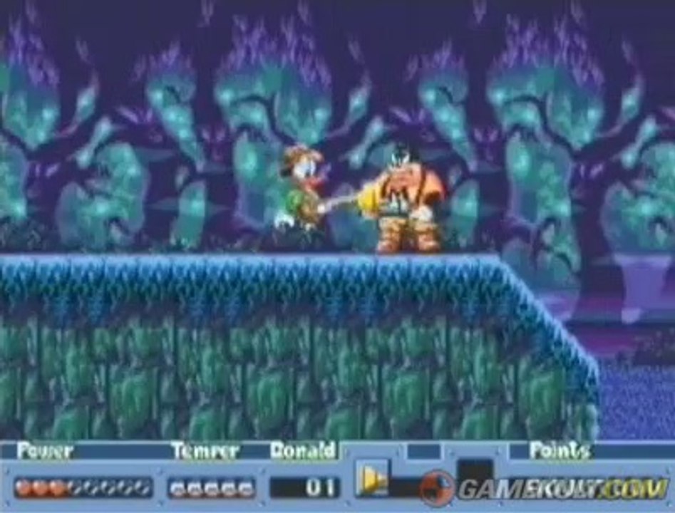 QuackShot starring Donald Duck - Une forêt infestée