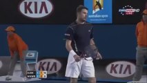 Djokovic vs. Wawrinka - Australian open 2013 R4 Highlights (HD)