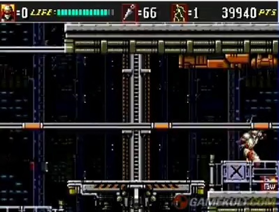 Shinobi III : Return of the Ninja Master - Elévateur