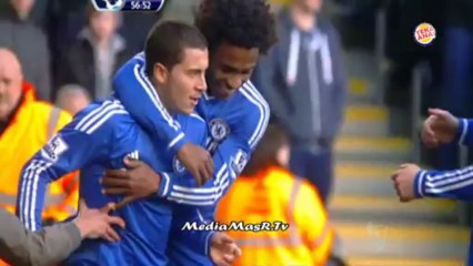 أهداف مباراة هال سيتي 0-2 تشيلسي - الاسبوع 21 - 11/1/2014