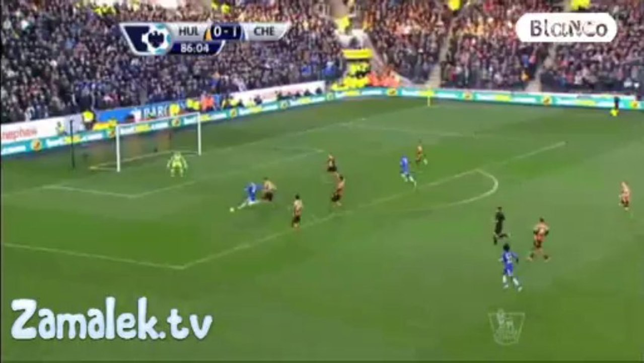 اهداف فوز تشيلسي على هال سيتي 2-0 الدوري الانجليزي