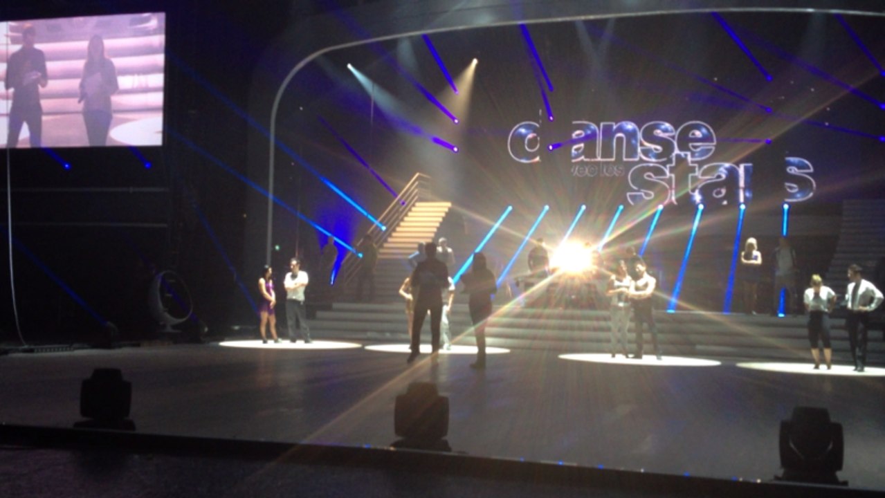 Répétitions de Danse avec les stars au Zénith de Nantes