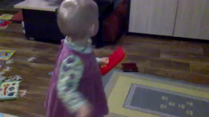 liza a 1ans le 11.01.2014