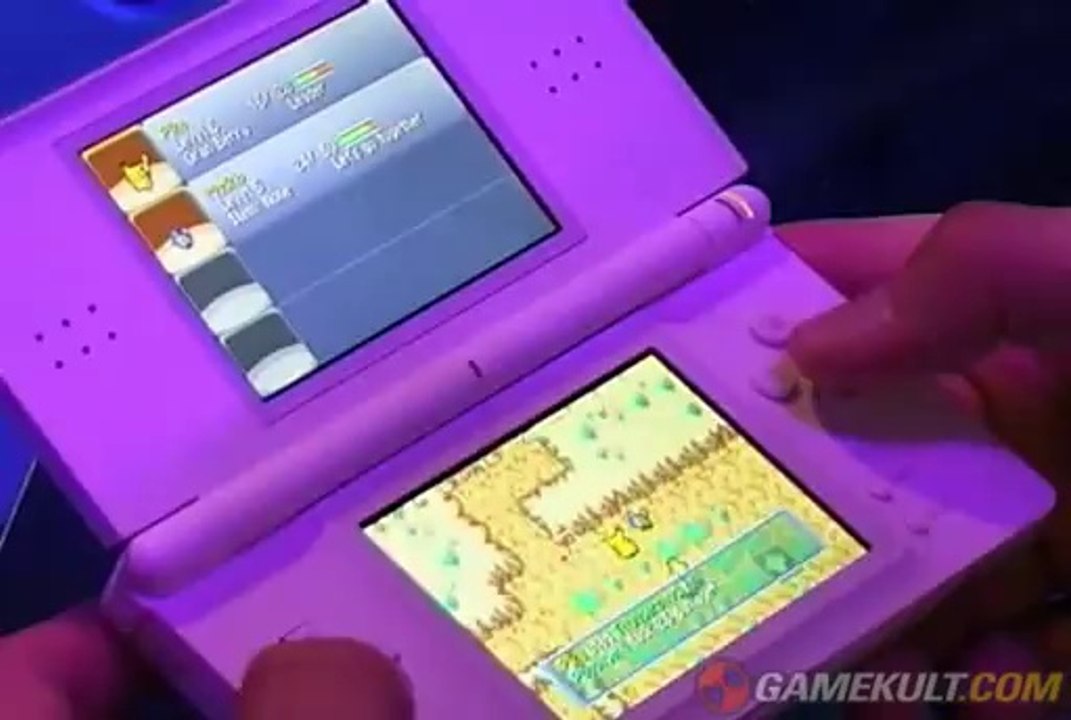 Pokémon : Donjon Mystère Equipe de Secours Bleue - Gameplay à l'E3 2006