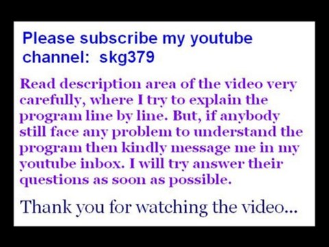 Pre and Post Operator in Java Language - Java Programming Tutorial