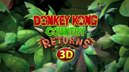 Donkey Kong Country Returns 3D - Trailer Nintendo Direct Avril 2013