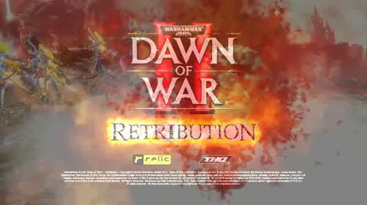 Warhammer 40.000 : Dawn of War II Retribution - Eldar Campaign Trailer