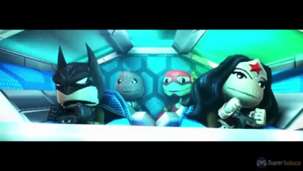 LittleBigPlanet - DC Comics Premium Pack Trailer #02