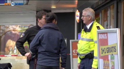 Overval op Albert Heijn in Stad - RTV Noord