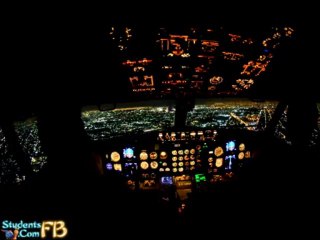 HD video from Inside The Cockpit Of A Landing Plane!