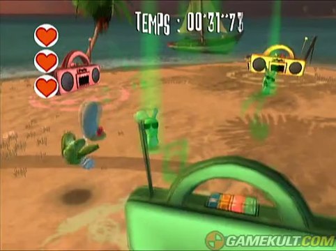 Rayman contre les Lapins Crétins - De la zik et des baffes