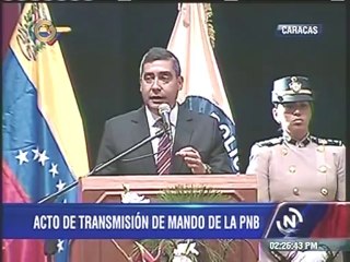 Rodríguez Torres pide "mano férrea" en la disciplina de la PNB