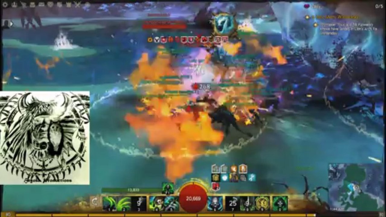 GW2 Champ farming in Frostgorge Sound