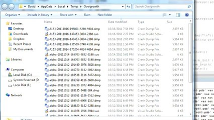 Overgrowth - Alpha 153 Diary