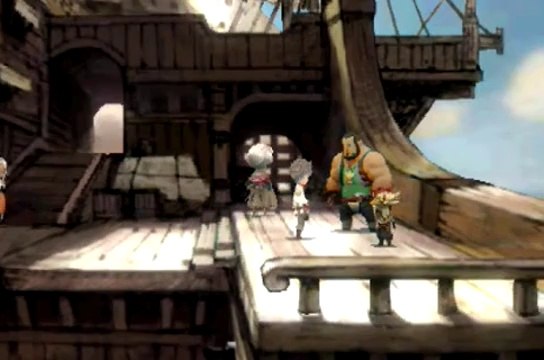 Bravely Default : Flying Fairy (Jp) - Sur le bateau