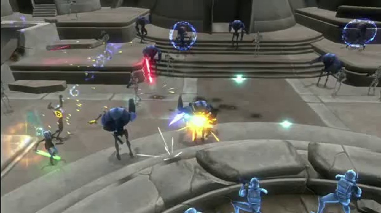 Star Wars The Clone Wars : Les héros de la République - [E3 2009] Gameplay Trailer #3
