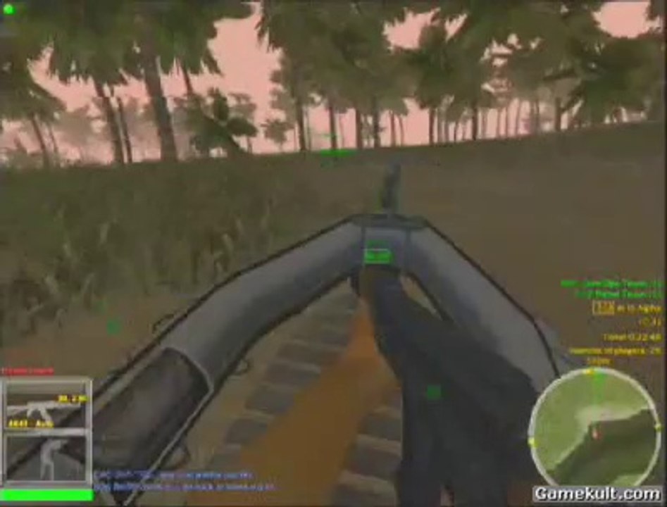 Joint Operations : Typhoon Rising - Course de Zodiacs