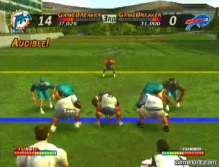 NFL Street - Dolphins vs Bills